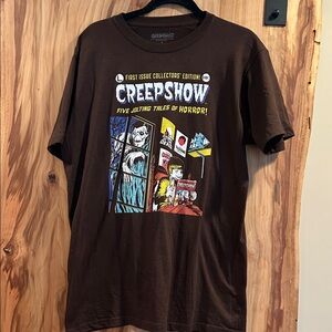 Graphic Short Sleeve Tee - Brown